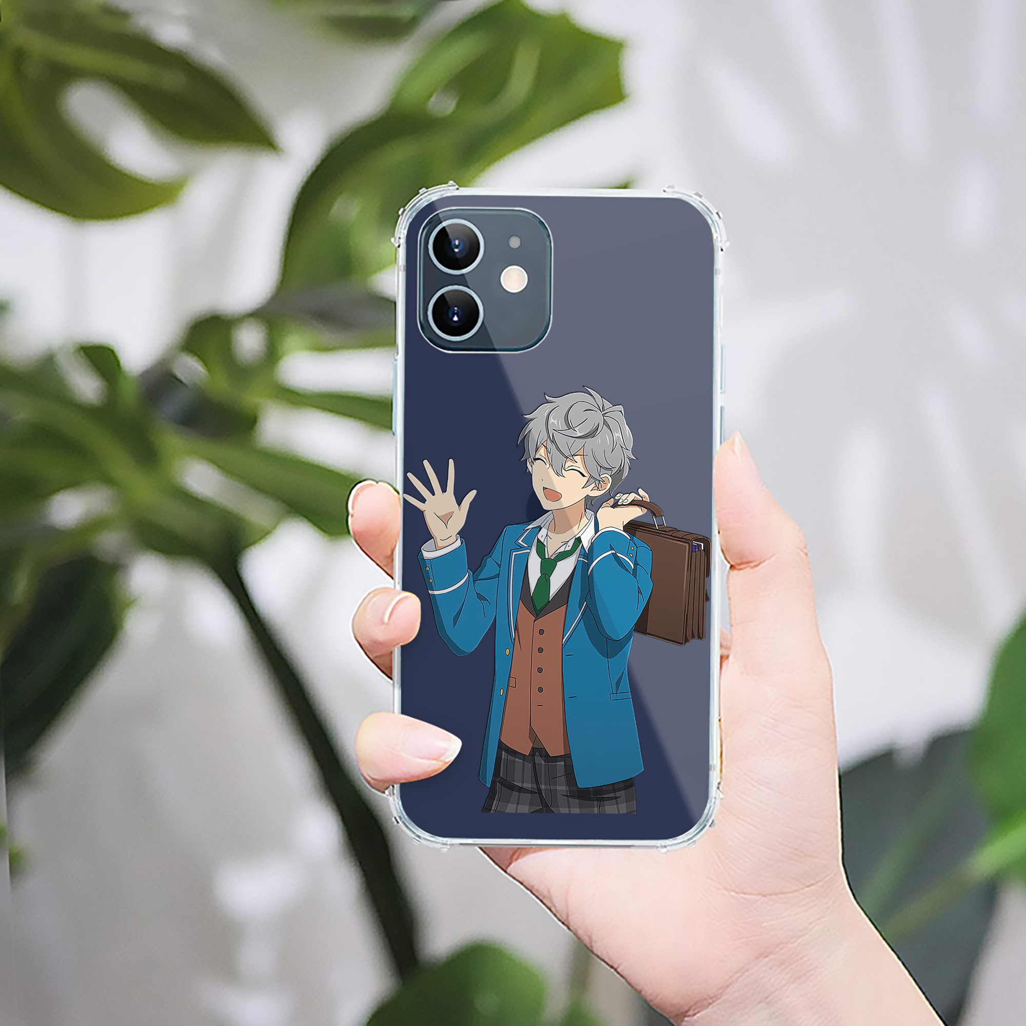 （画像用） あんさんぶるスターズ! Ensemble Stars 【iPhone 12シリーズ対応】透明スマホケース（クリアソフトケース）